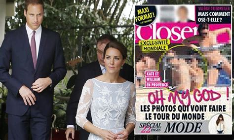 Kate Middleton topless photos in French magazine have royal。